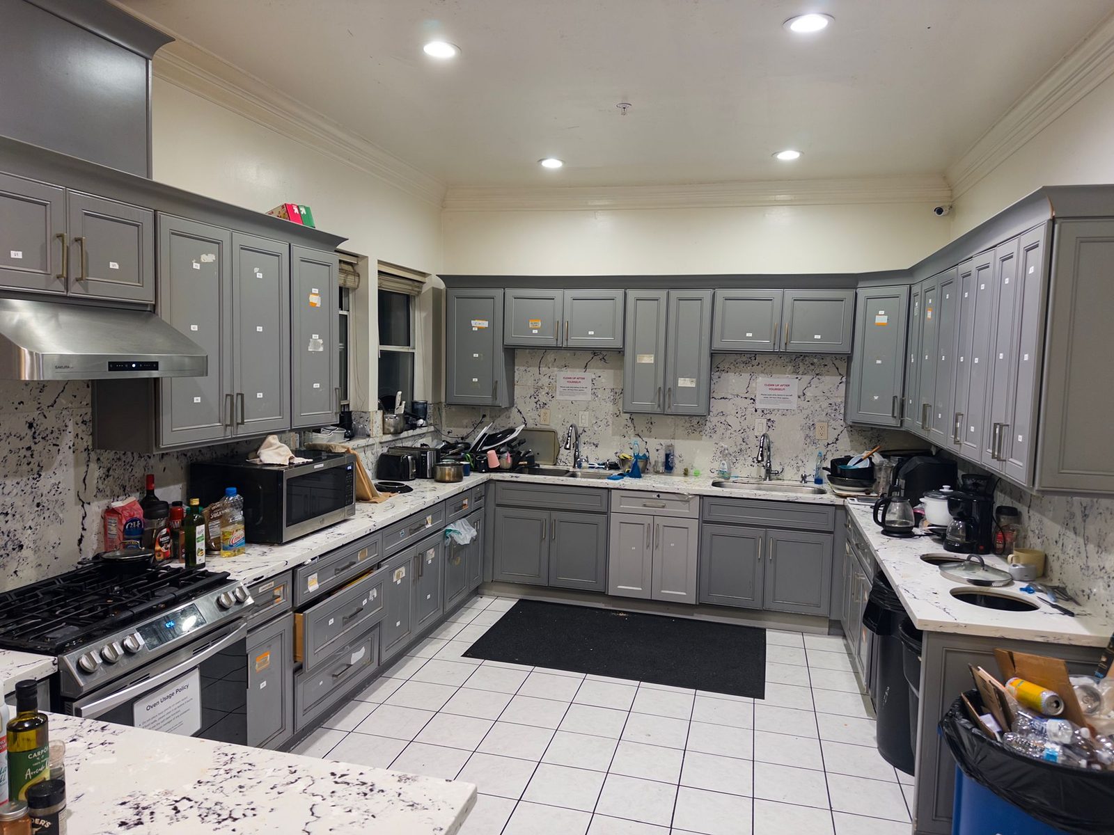 Shared kitchen at 2728 Haste St